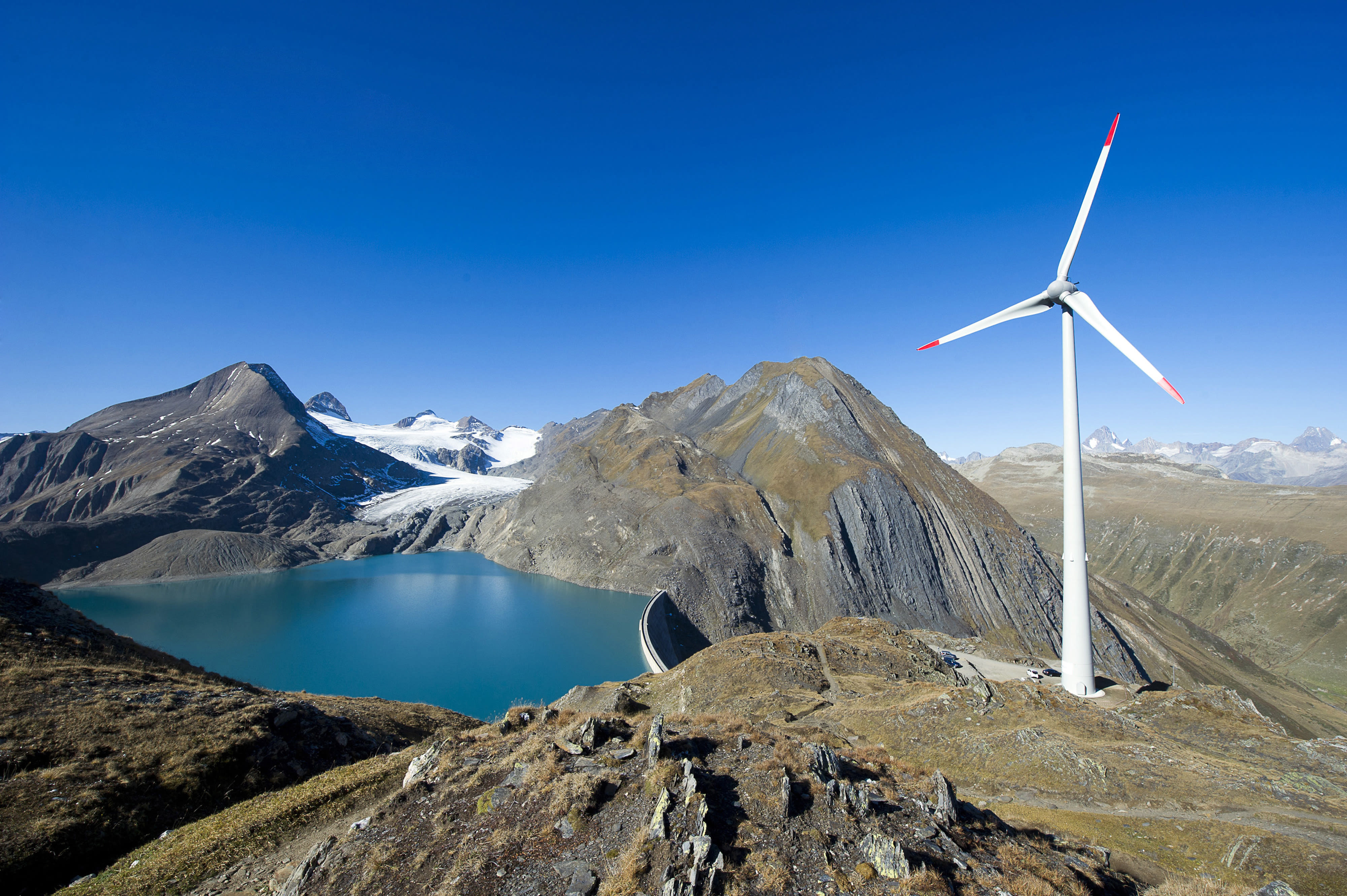 Image result for wind farms european mountains
