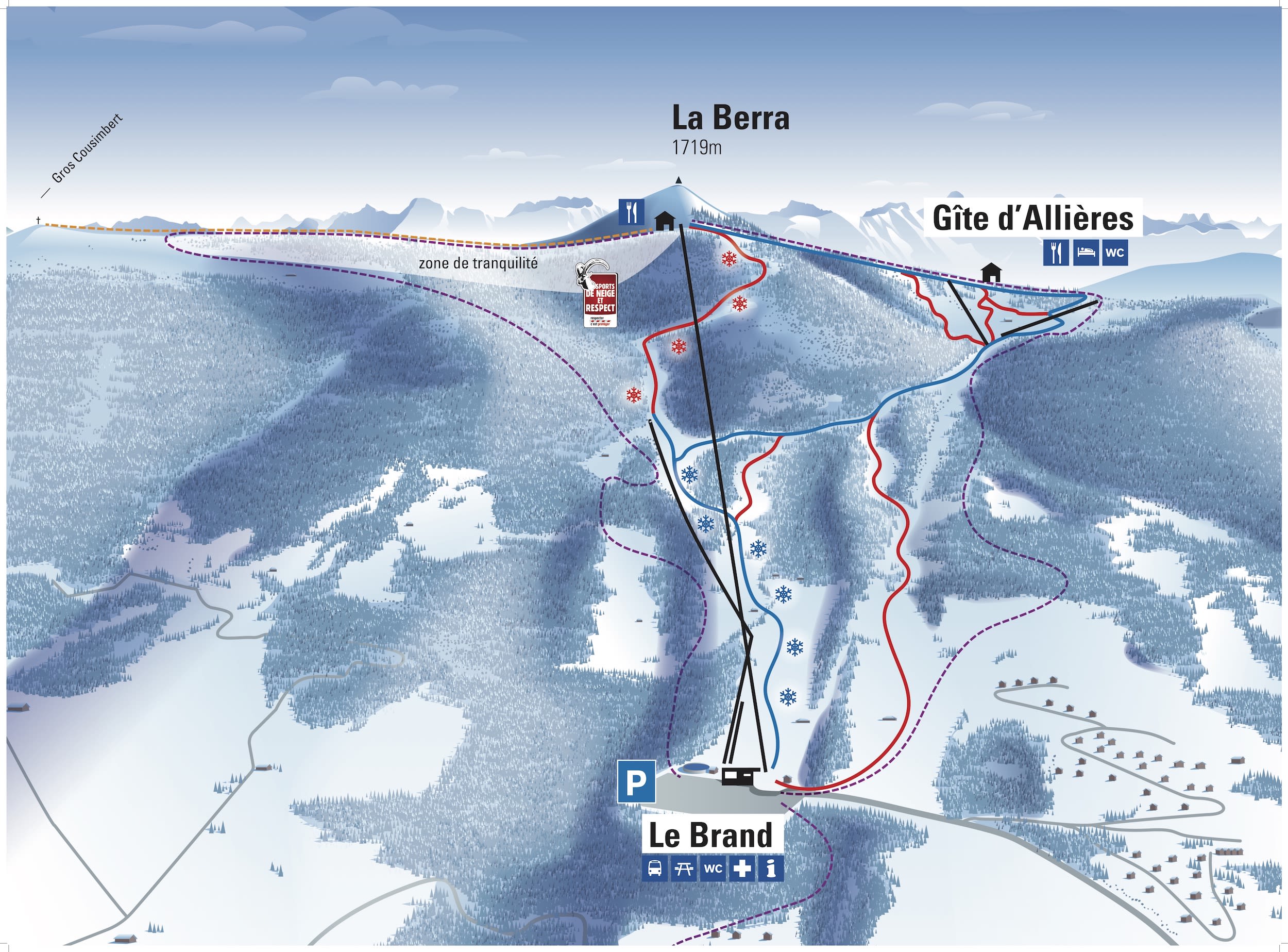 Bulletins D’enneigement La Berra - La Roche: Météo, Bulletin Des Pistes ...